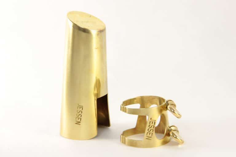 Jessen saxophone ligatures available for sale at KB Sax in NYC, USA