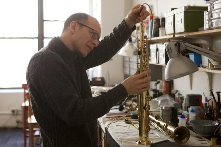 Saxophone overhaul, complete saxophone rebuilds, by Kim Bock at KB Sax